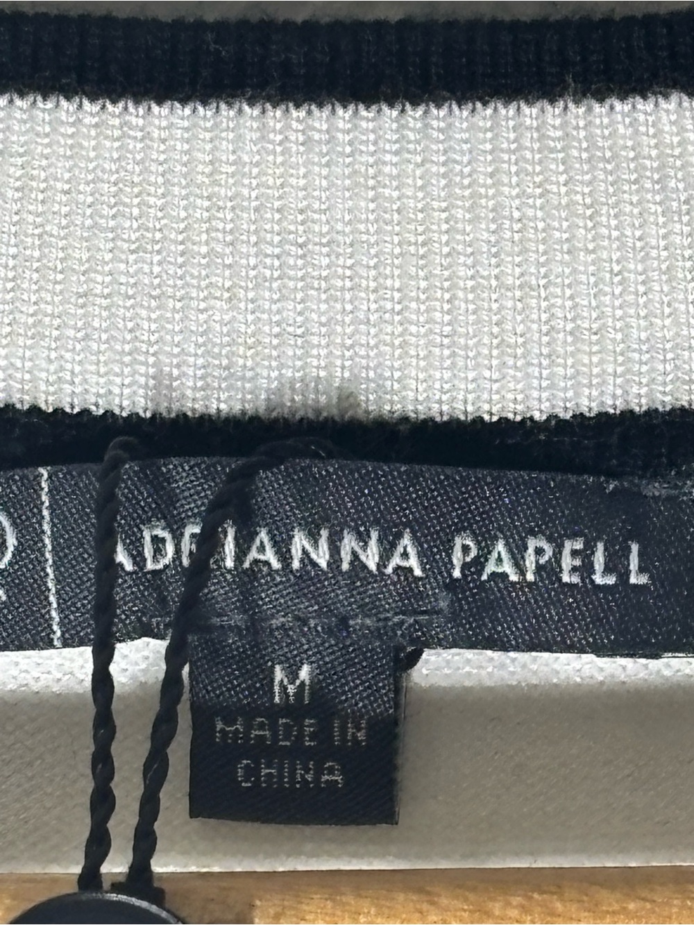 Adrianna Papell Bow-Tie Short Sleeve Knit Top - Picture 12 of 16